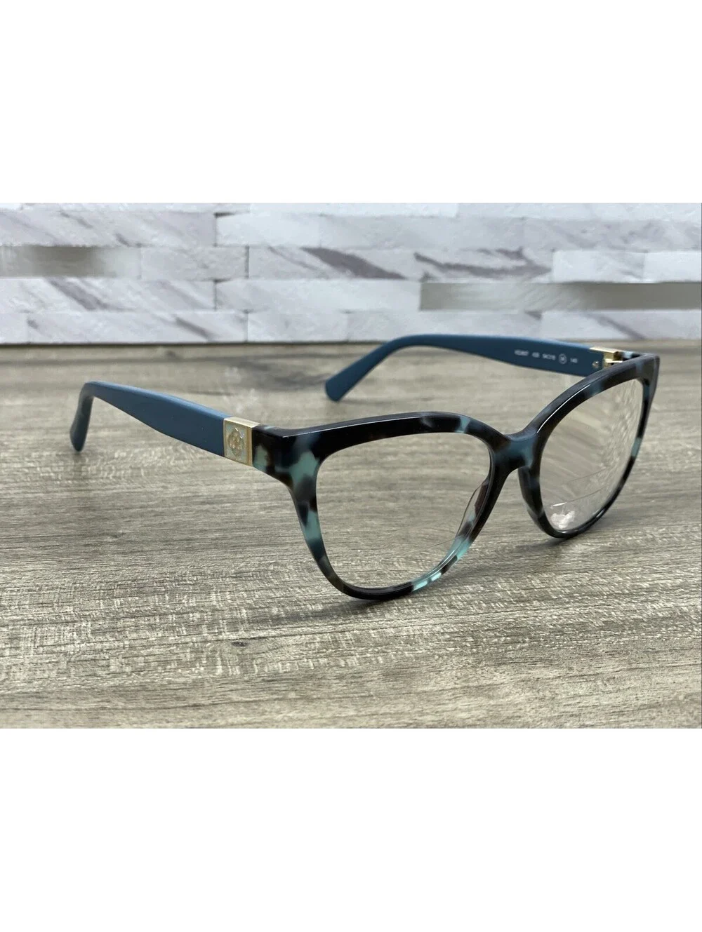 Kendra Scott Phantos Cat Eye Blue Tortoise Eyeglasses Frames KE2607 54/16/40